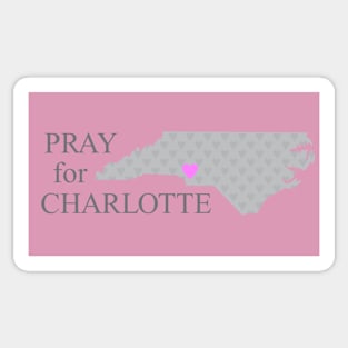 Pray for Charlotte Sticker